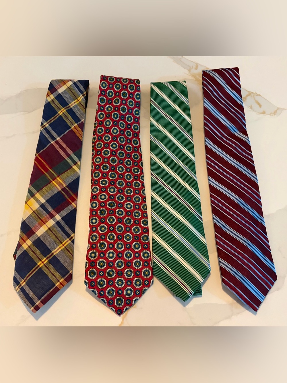 Vintage Brooks Brothers Men’s Tie Lot of 4